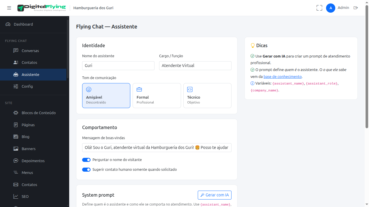 Assistente Virtual